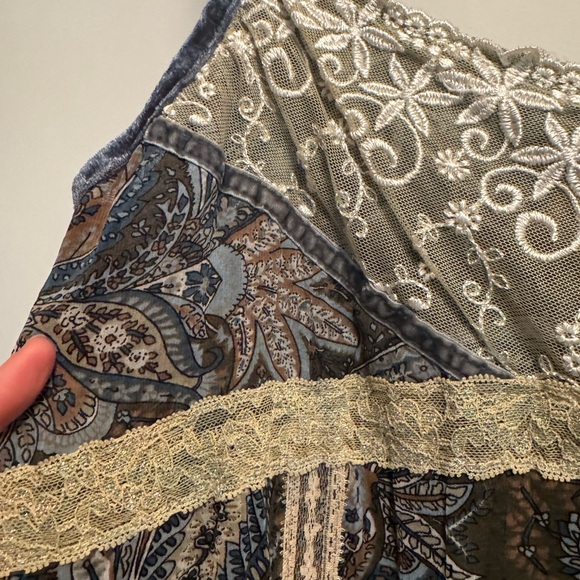 Boho vintage slipdress - Size M - Picture 4 of 4